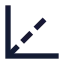 Axis 3 D icon with solid sharp style