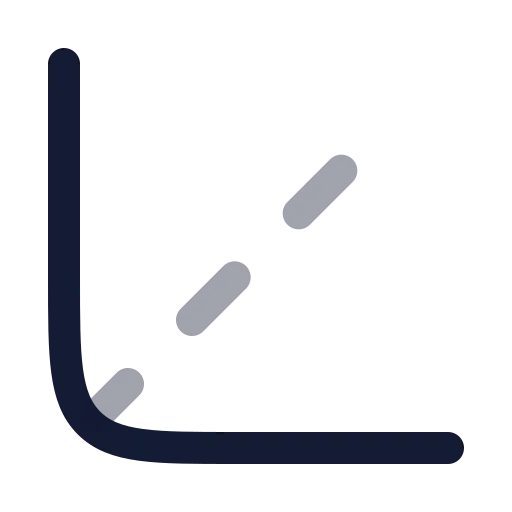 Axis 3 D Icon in Twotone Rounded style