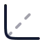 Axis 3 D icon with twotone rounded style