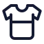 Babyboydress icon with stroke standard style