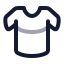 Babyboydress icon with twotone rounded style