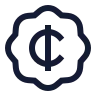 Badge Cent icon preview