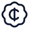 Badge Cent icon preview