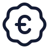Badge Euro icon preview