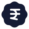 Badge Indian Rupee icon preview
