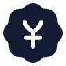 Badge Japanese Yen icon preview