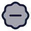 Badgeminus icon with duotone standard style