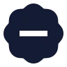 Badge Minus icon preview