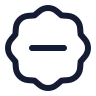 Badge Minus icon preview