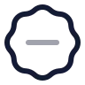 Badge Minus icon preview