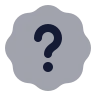 Badge Question Mark icon preview
