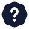 Badge Question Mark icon preview