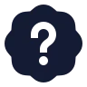 Badge Question Mark icon preview
