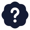 Badge Question Mark icon preview