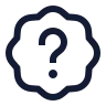 Badge Question Mark icon preview