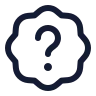 Badge Question Mark icon preview