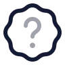 Badge Question Mark icon preview