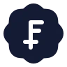 Badge Swiss Franc icon preview