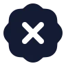 Badge X icon preview