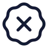 Badge X icon preview