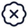 Badge X icon preview
