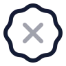 Badge X icon preview