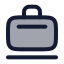 Baggageclaim icon with duotone rounded style
