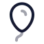 Balloon icon with twotone rounded style