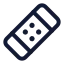 Bandage icon with stroke standard style