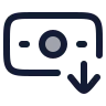 Banknote Arrow Down icon preview