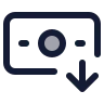 Banknote Arrow Down icon preview