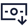 Banknote Arrow Down icon preview