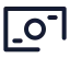 Banknotearrowdown icon with stroke sharp style