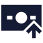 Banknotearrowup icon with solid sharp style