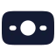 Banknote icon with solid rounded style