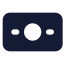 Banknote icon with solid standard style