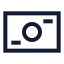 Banknote icon with stroke sharp style