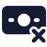 Banknote X icon preview