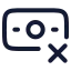 Banknotex icon with stroke rounded style
