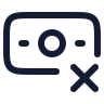 Banknote X icon preview