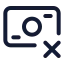 Banknotex icon with stroke standard style