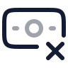 Banknote X icon preview