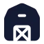 Barns icon with stroke standard style