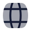 Barrel icon with bulk rounded style