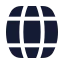 Barrel icon with solid rounded style