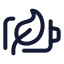 Batteryecocharging icon with stroke standard style