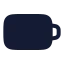 Batteryempty icon with solid rounded style
