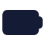 Battery icon with solid standard style