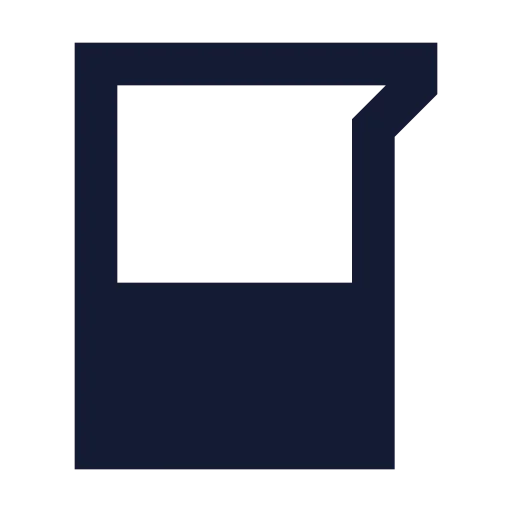 Beaker Icon in Solid Sharp style