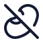 Beanoff icon with stroke rounded style